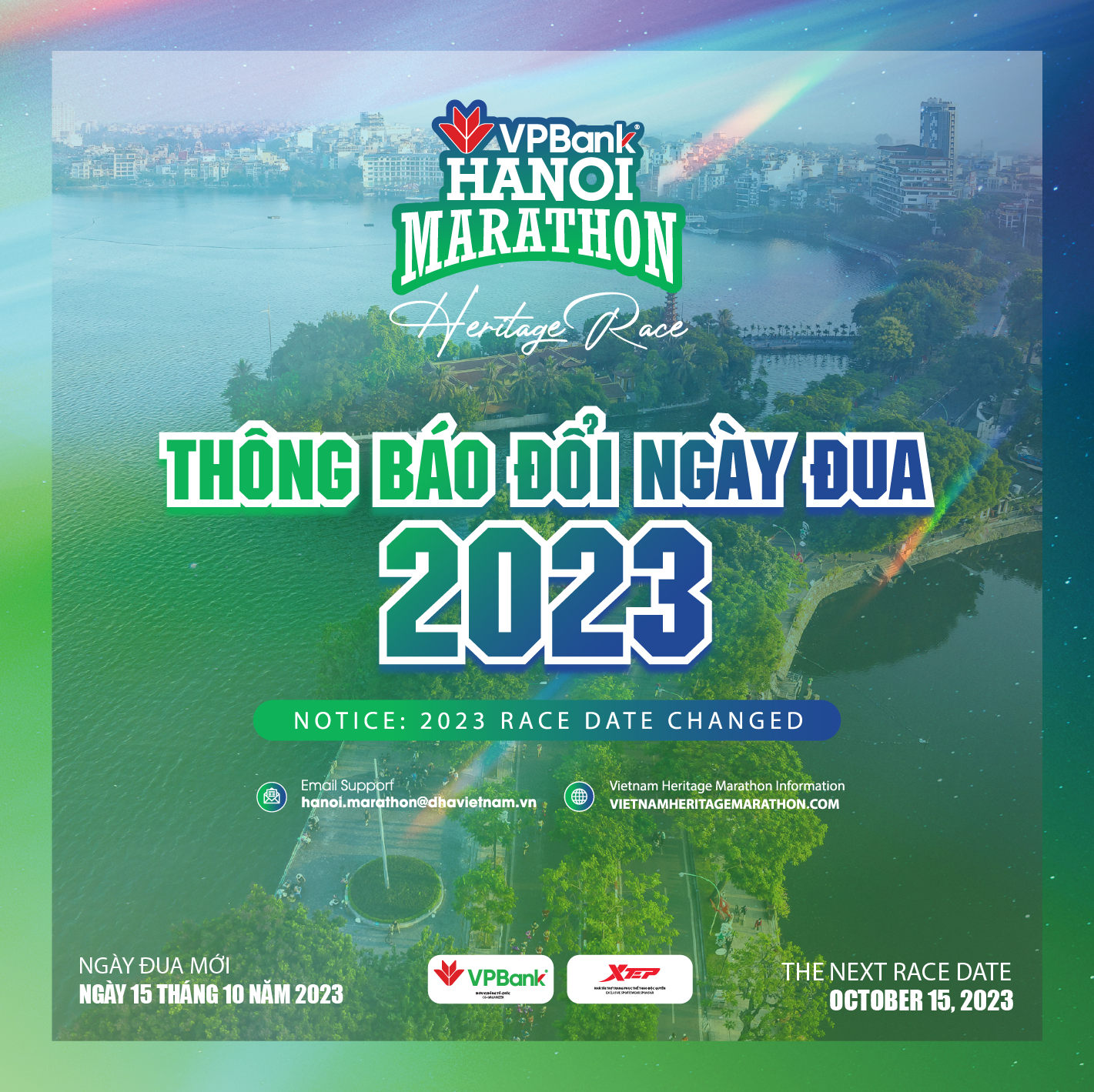 VPBank Hanoi Marathon Changes Race Date To October 15, 2023