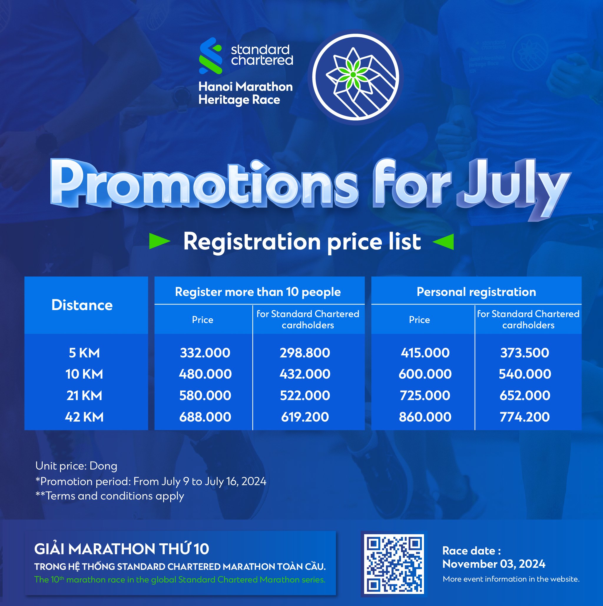 Promotions for July