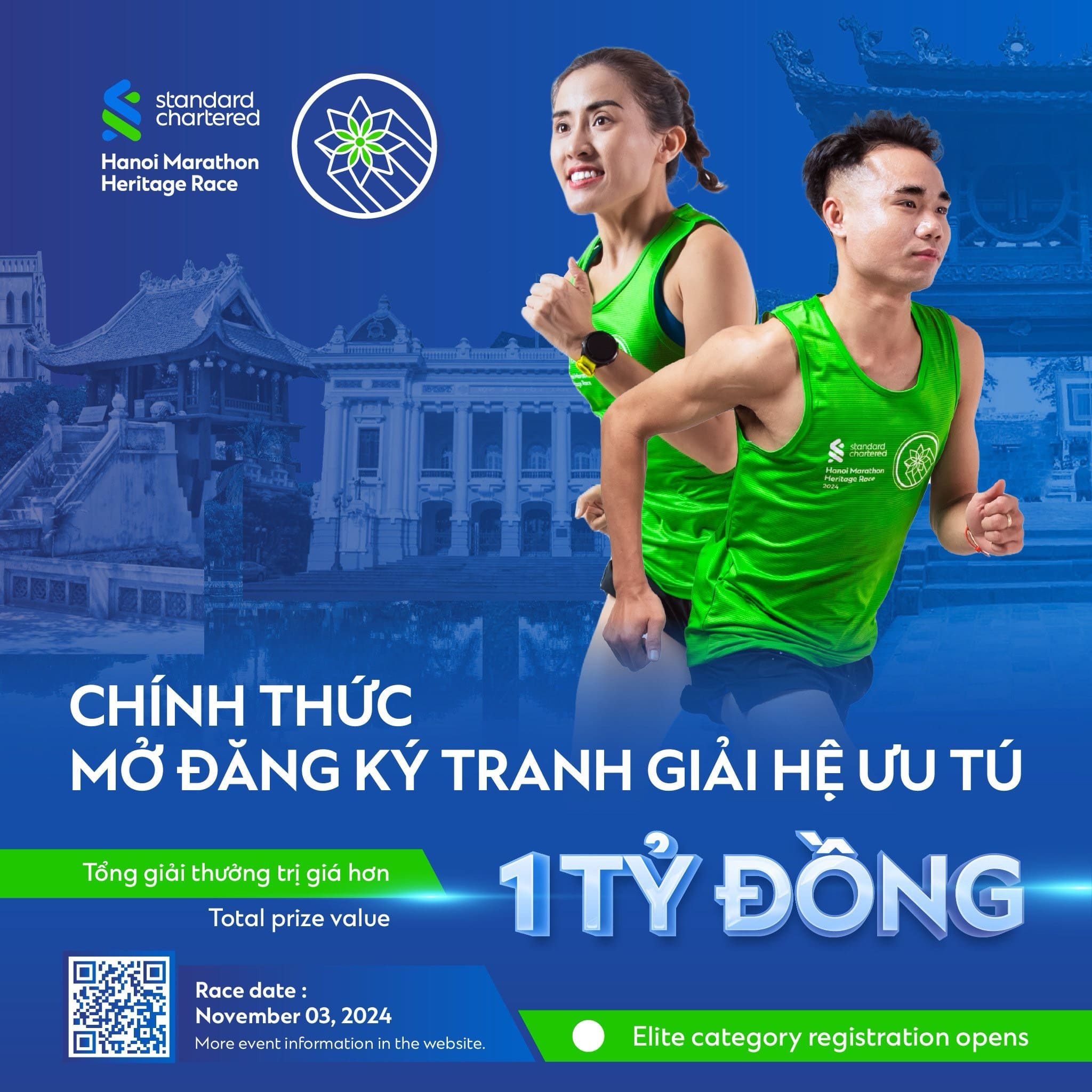 Đăng ký hệ ưu tú (Elite) - Standard Chartered Hanoi Marathon