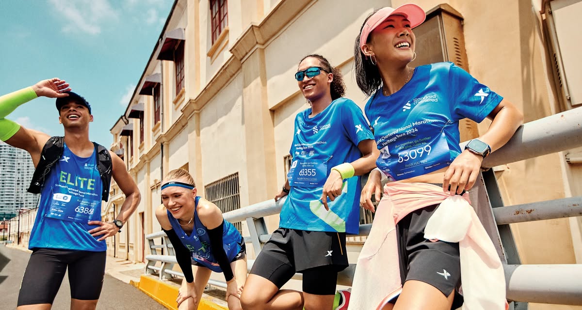 Xtep Đồng Hành Liên Tiếp 6 Năm Cùng Giải STANDARD CHARTERED MARATHON DI SẢN HÀ NỘI 2024