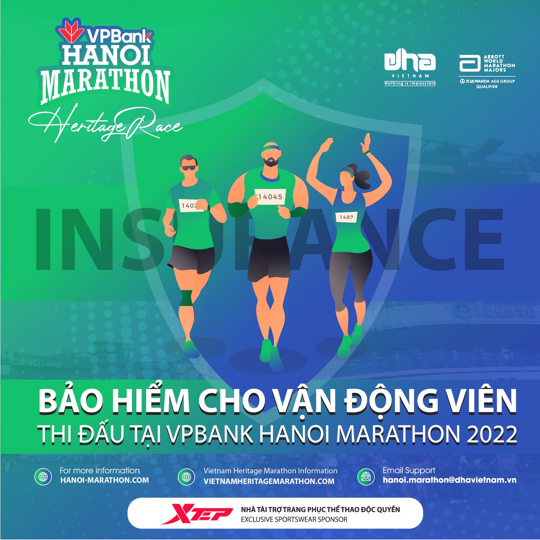 Insurance For VPBank Hanoi Marathon 2022 Runners