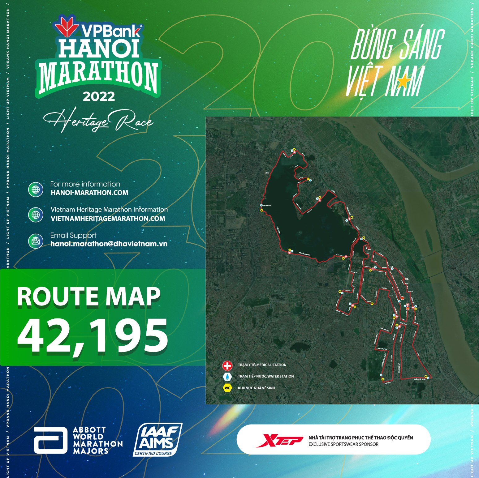 VPBank Hanoi Marathon 2022 Running Track Information