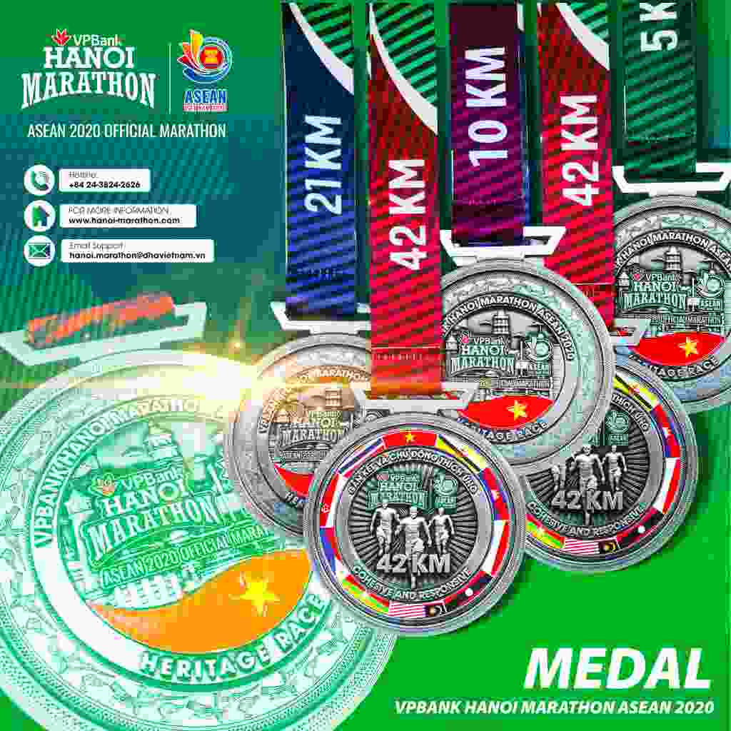 VPBank Hanoi Marathon ASEAN 2020: Final Results