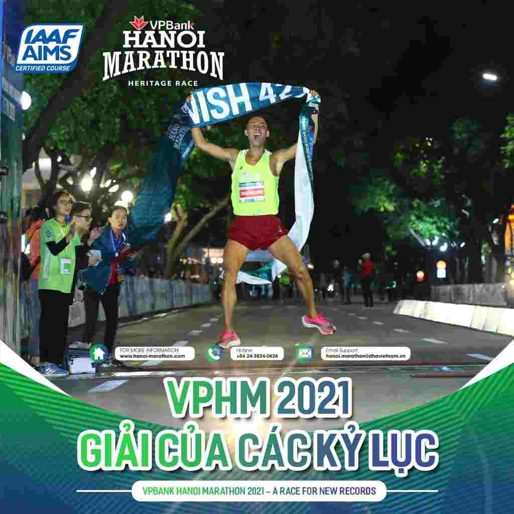 VPBank Hanoi Marathon 2021: Giải Của Các Kỷ Lục