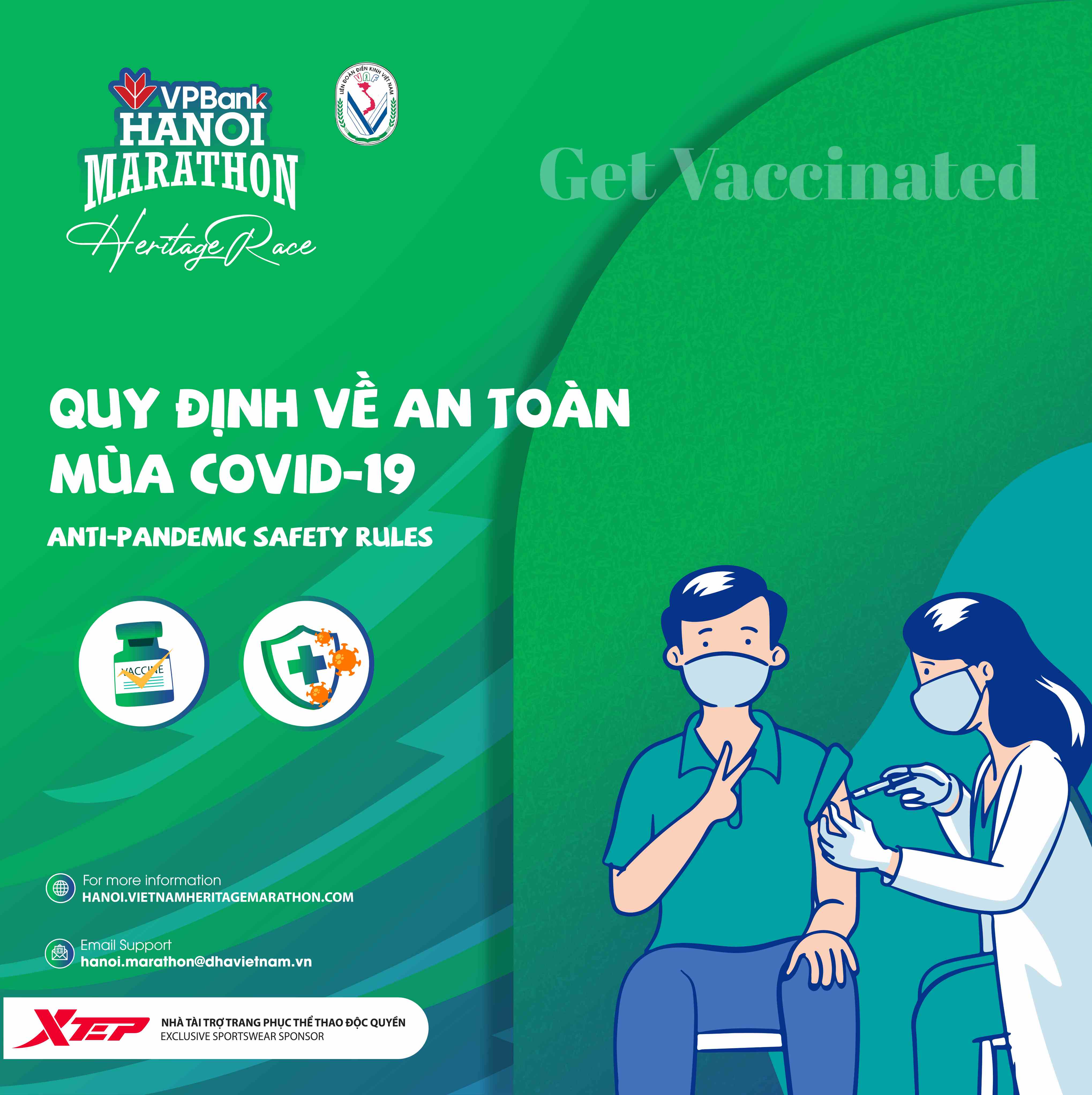 VPBank Hanoi Marathon: Anti-Pandemic Safety Rules