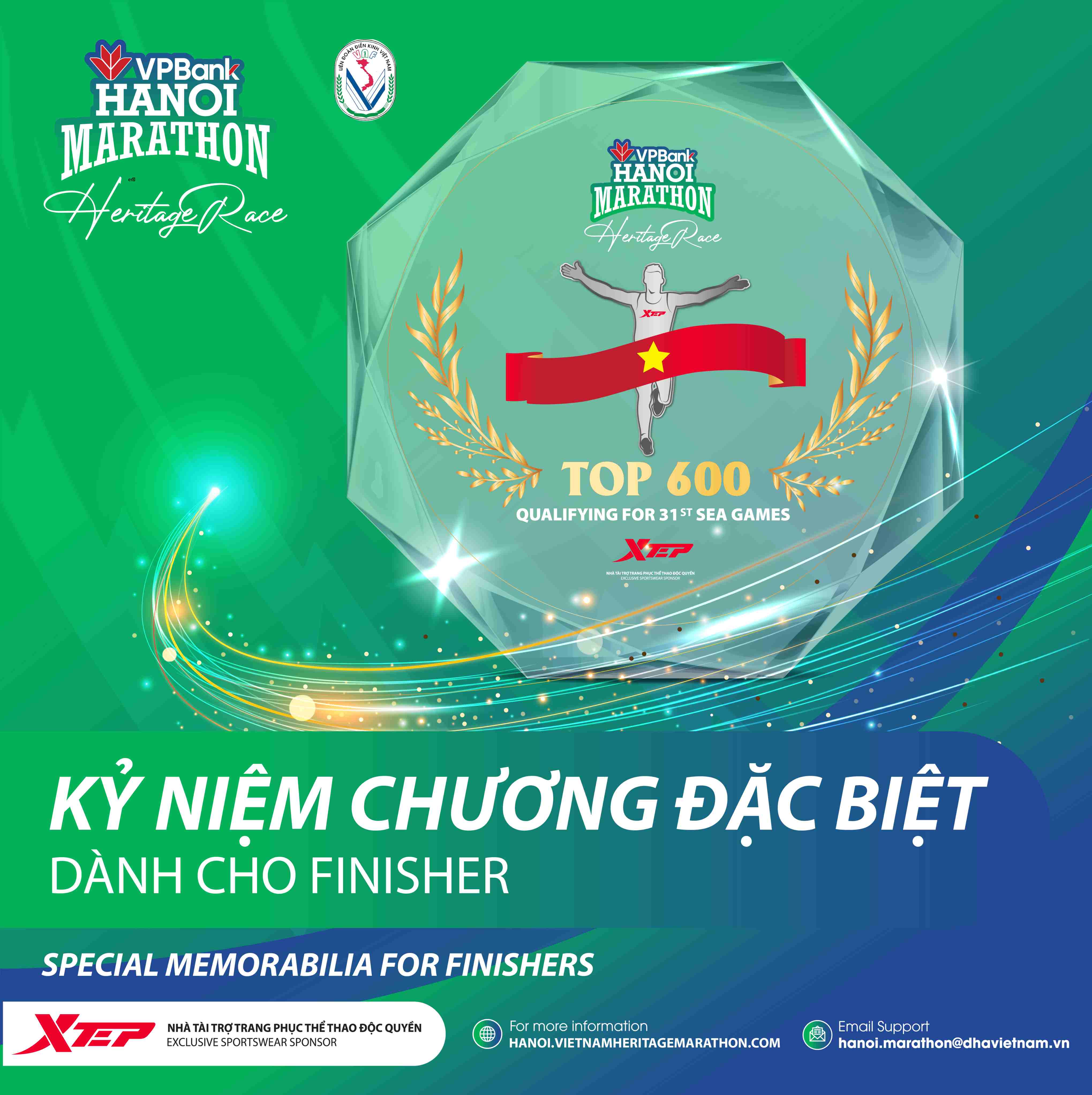 VPBank Hanoi Marathon: Memorabilia For Finishers to Debut March 6