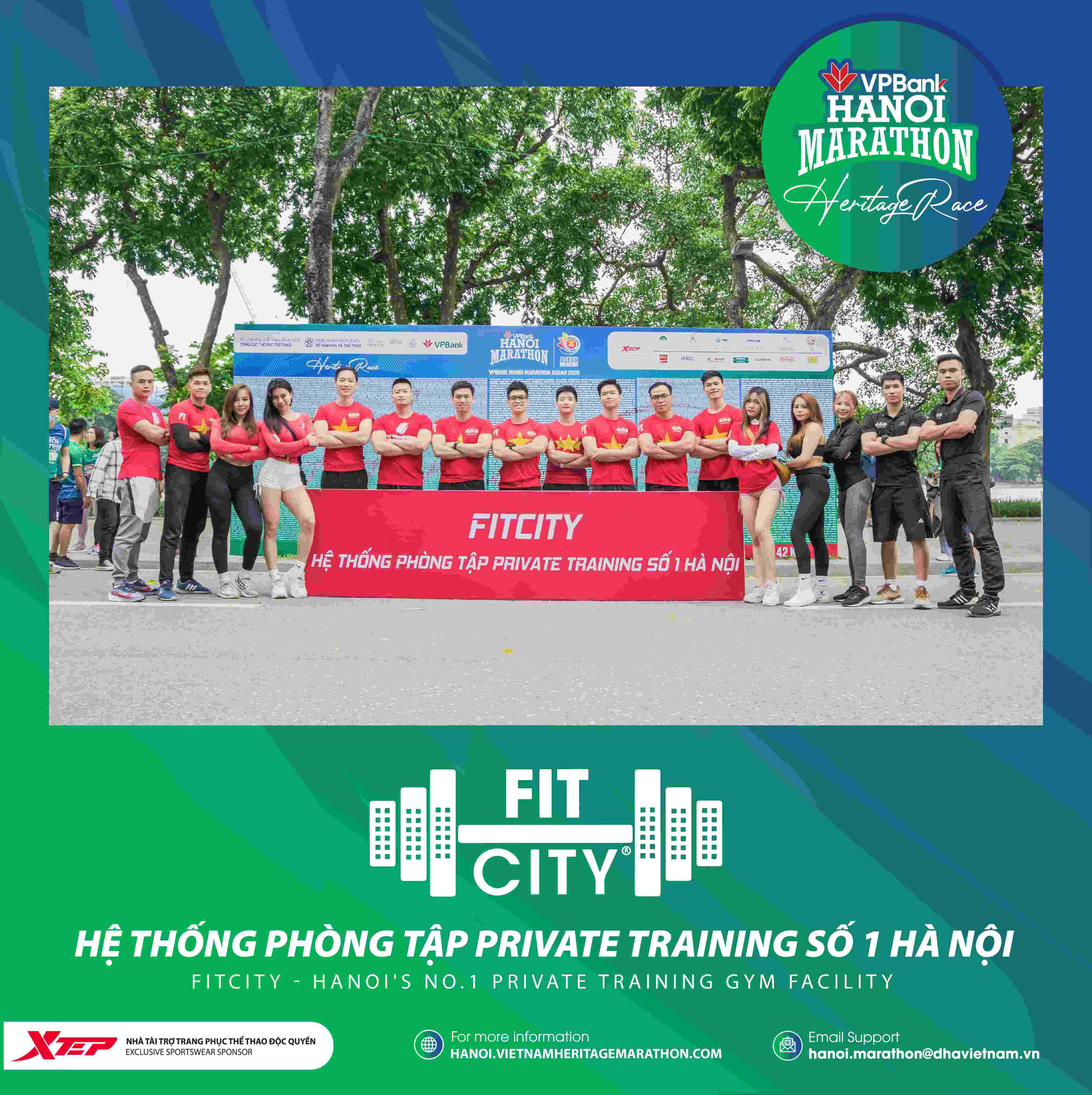 Fitcity Chăm Sóc Đôi Chân Runner VPBank Hanoi Marathon 2021