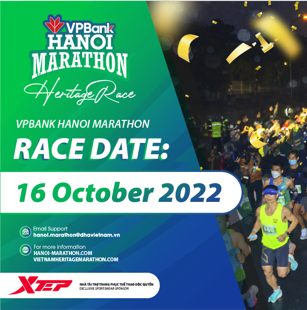VPBank Hanoi Marathon Sets New Race Date Oct 16, 2022