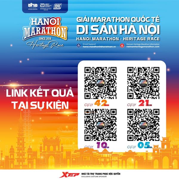 Results of Hanoi Marathon - Heritage Race 2023